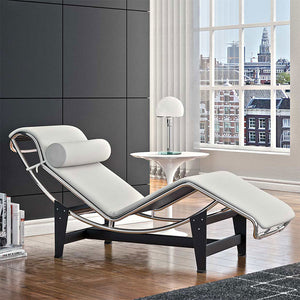 Chaise Longue & Tulip Side Table 4